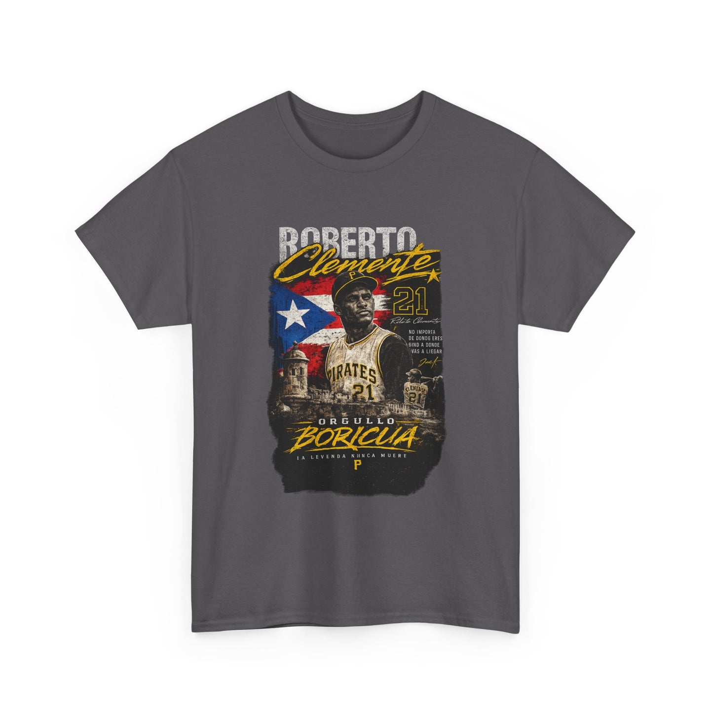 Roberto Clemente Puerto Rico Tribute T-Shirt