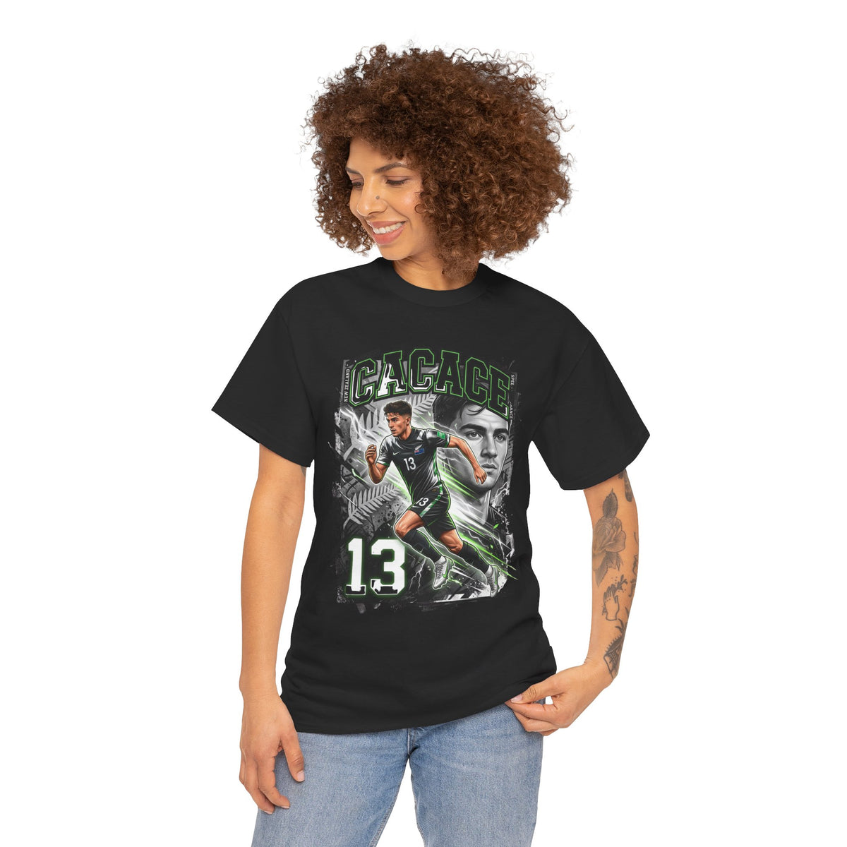 Cacace #13 – Kiwi Fullback Fury T-Shirt