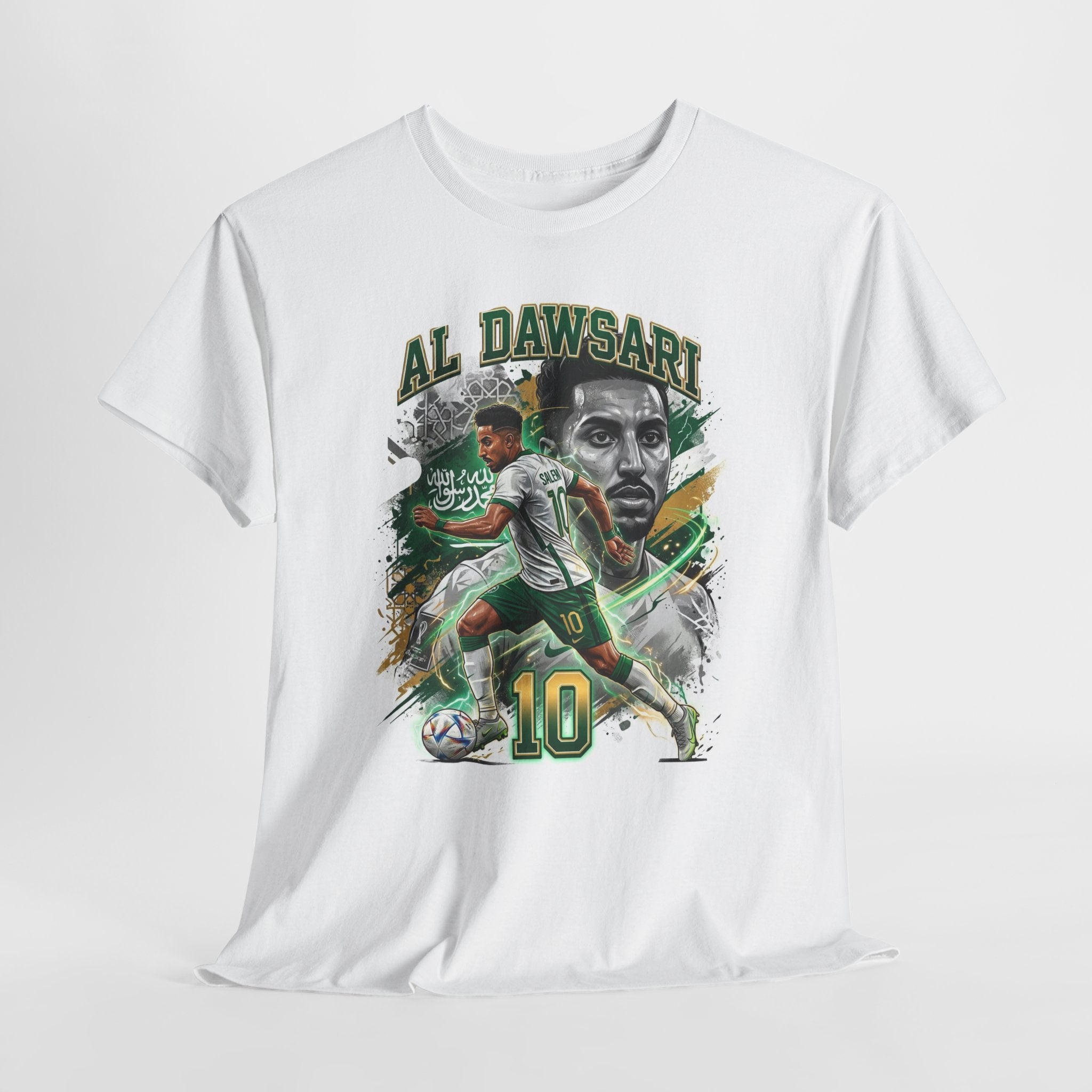 Al Dawsari #10 – Saudi Arabia Football Star T-Shirt