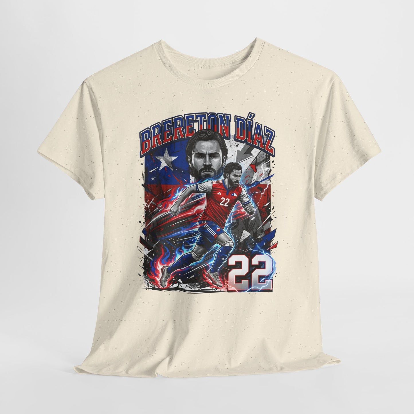 Brereton Díaz #22 – Chilean Warrior T-Shirt