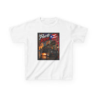Kids T-Shirt — Puerto Rico Retro Night Street Scene Tee
