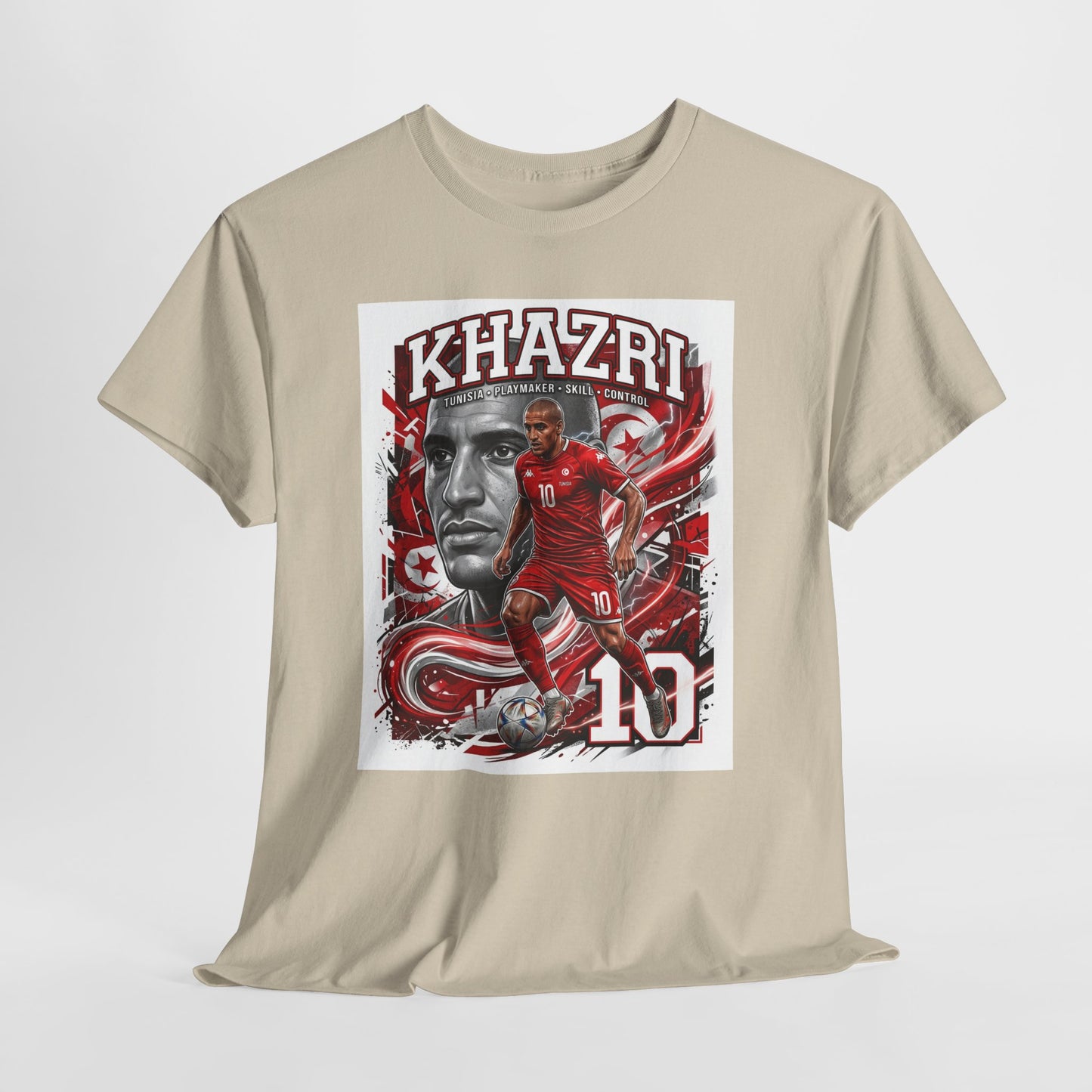 Khazri #10 – Tunisia’s Master Playmaker T-Shirt