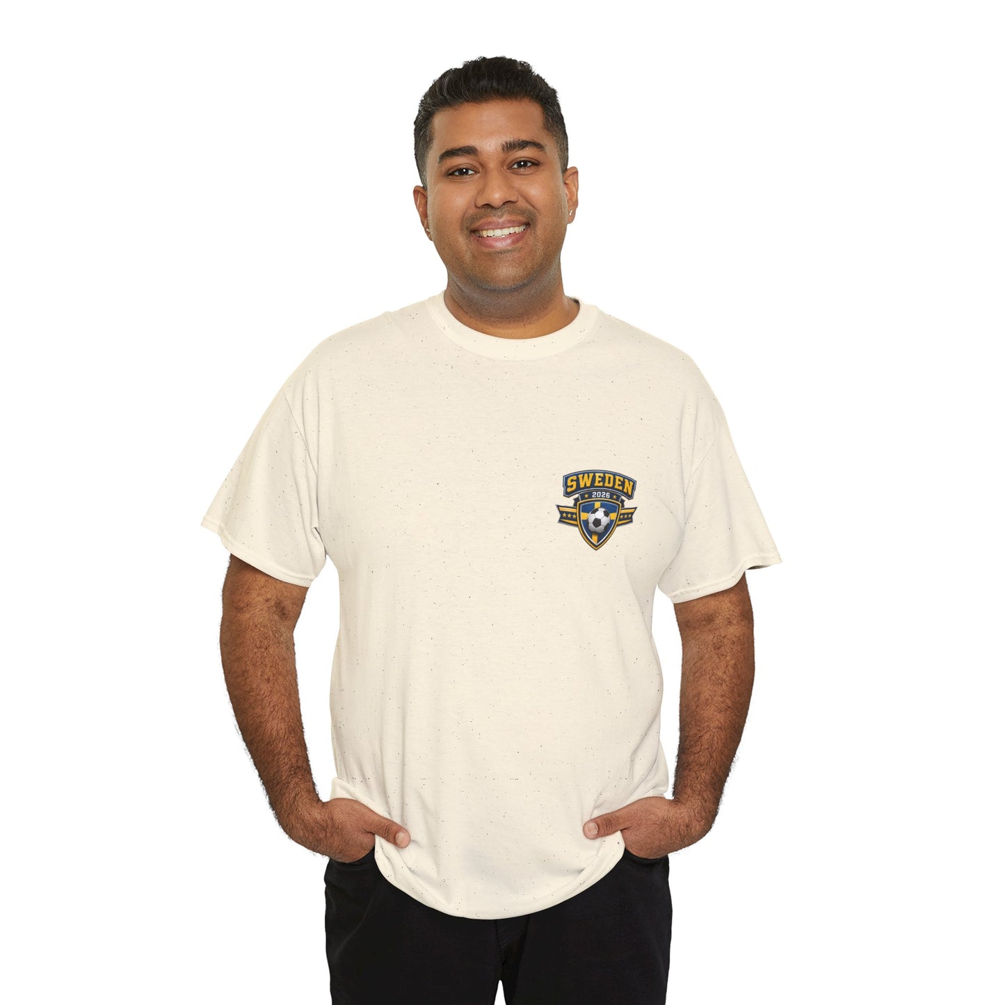 Sweden 2026 FIFA World Cup Fan Edition – Front Crest & Championship Back Graphic T-Shirt