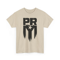 PR Mi Gente Puerto Rico Tee — Bold Black & White Boricua Pride