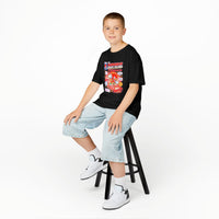 Kids Tee — "Knuckles: Guardian of the Playground" Retro Comic Character Shirt