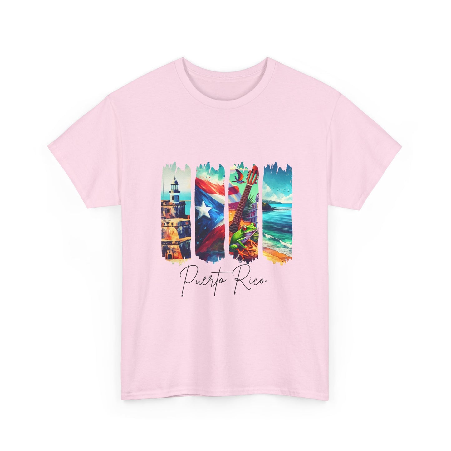 Puerto Rico Paradise T-Shirt — Island Postcard Watercolor Tee