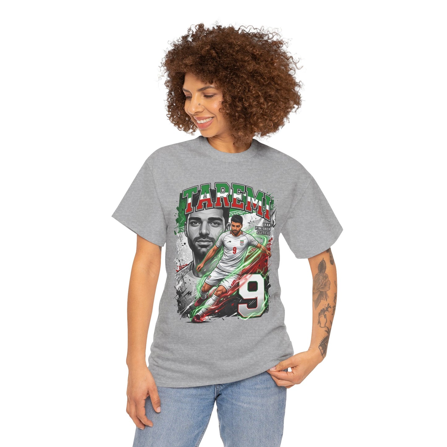 Taremi #9 – Persian Precision T-Shirt