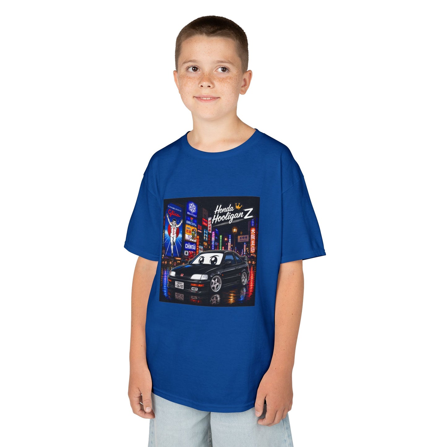 Kids Tee — Neon Night CRX Graphic