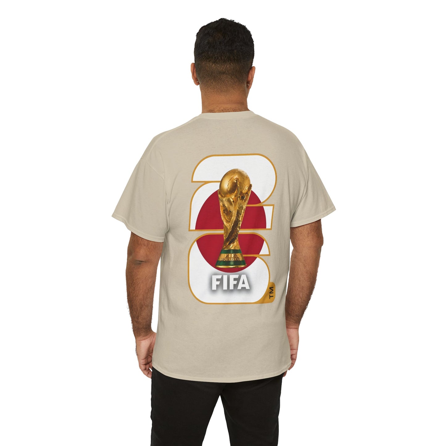 Japan 2026 FIFA World Cup Fan Edition – Front Crest & Championship Back Graphic T‑Shirt
