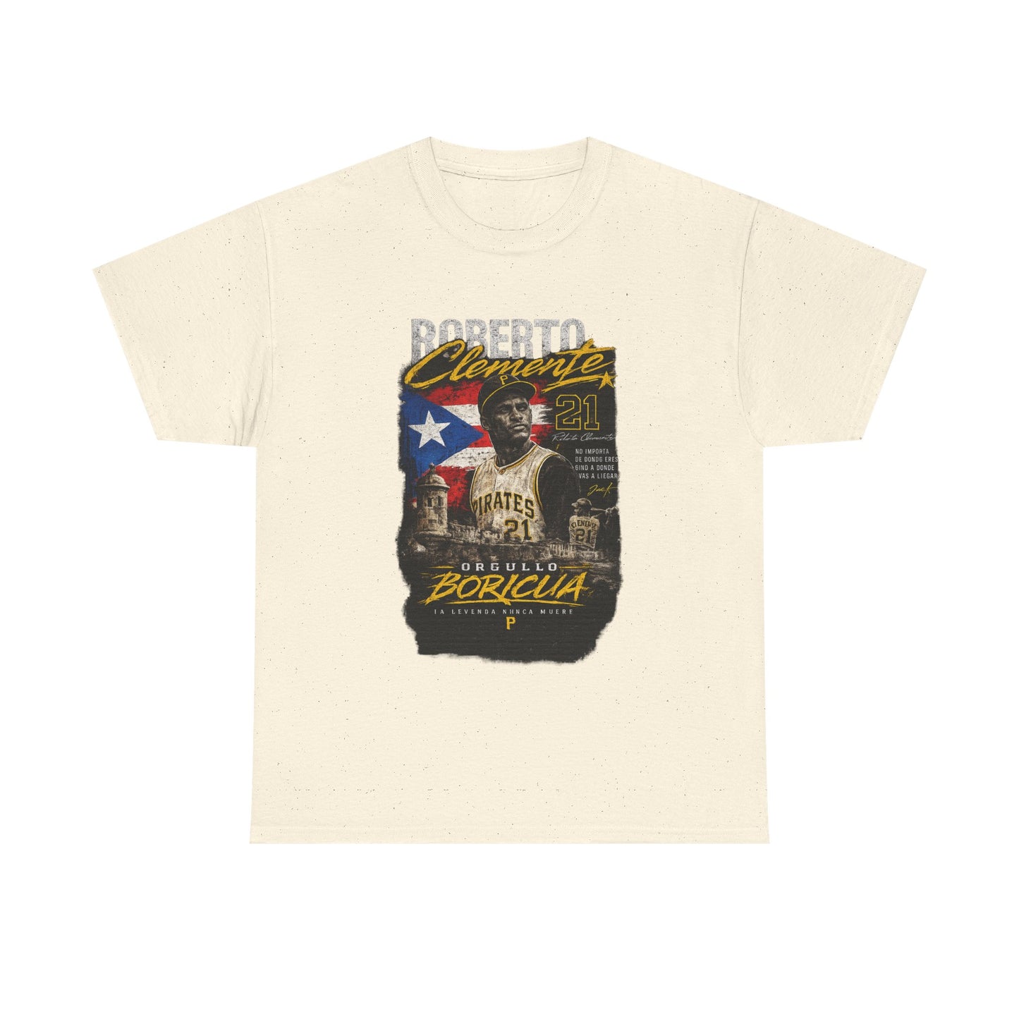 Roberto Clemente Puerto Rico Tribute T-Shirt