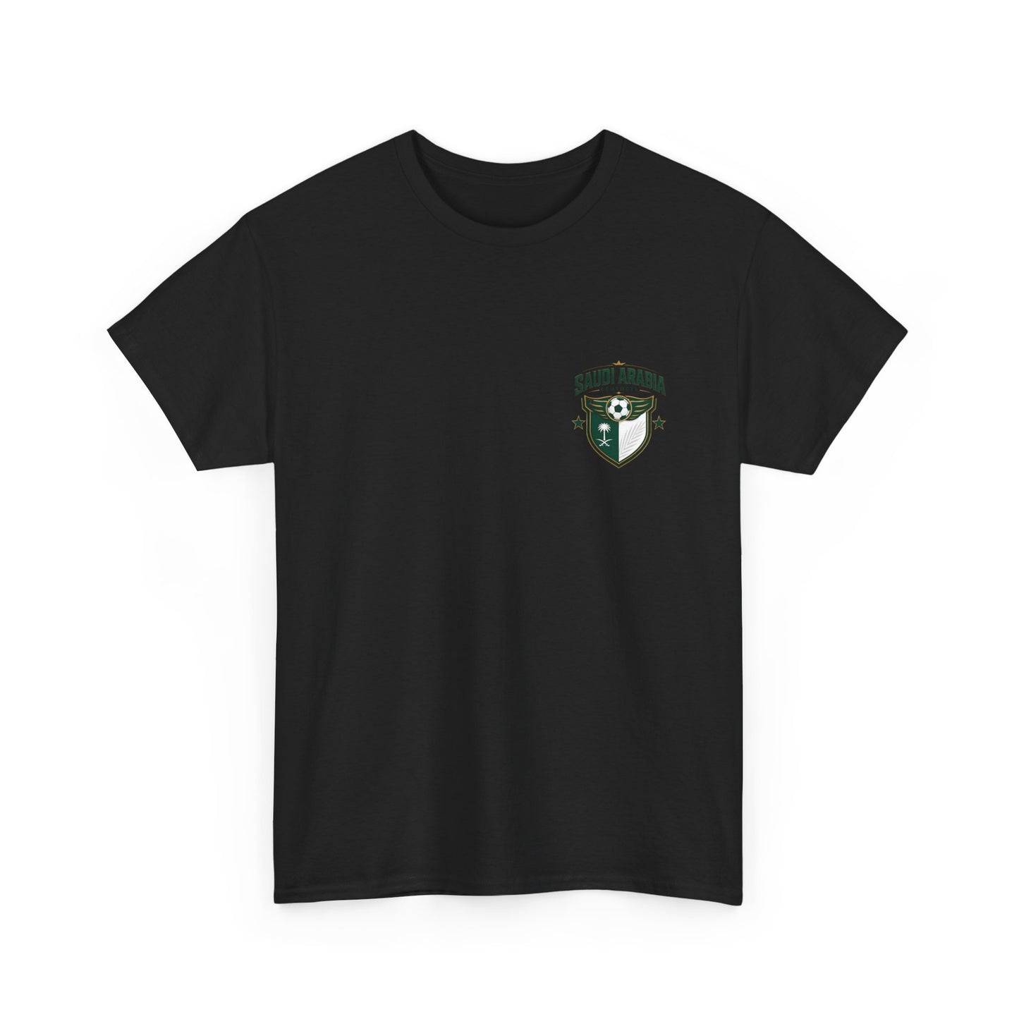 Saudi Arabia 2026 FIFA World Cup Fan Edition – Front Crest & Championship Back Graphic T‑Shirt