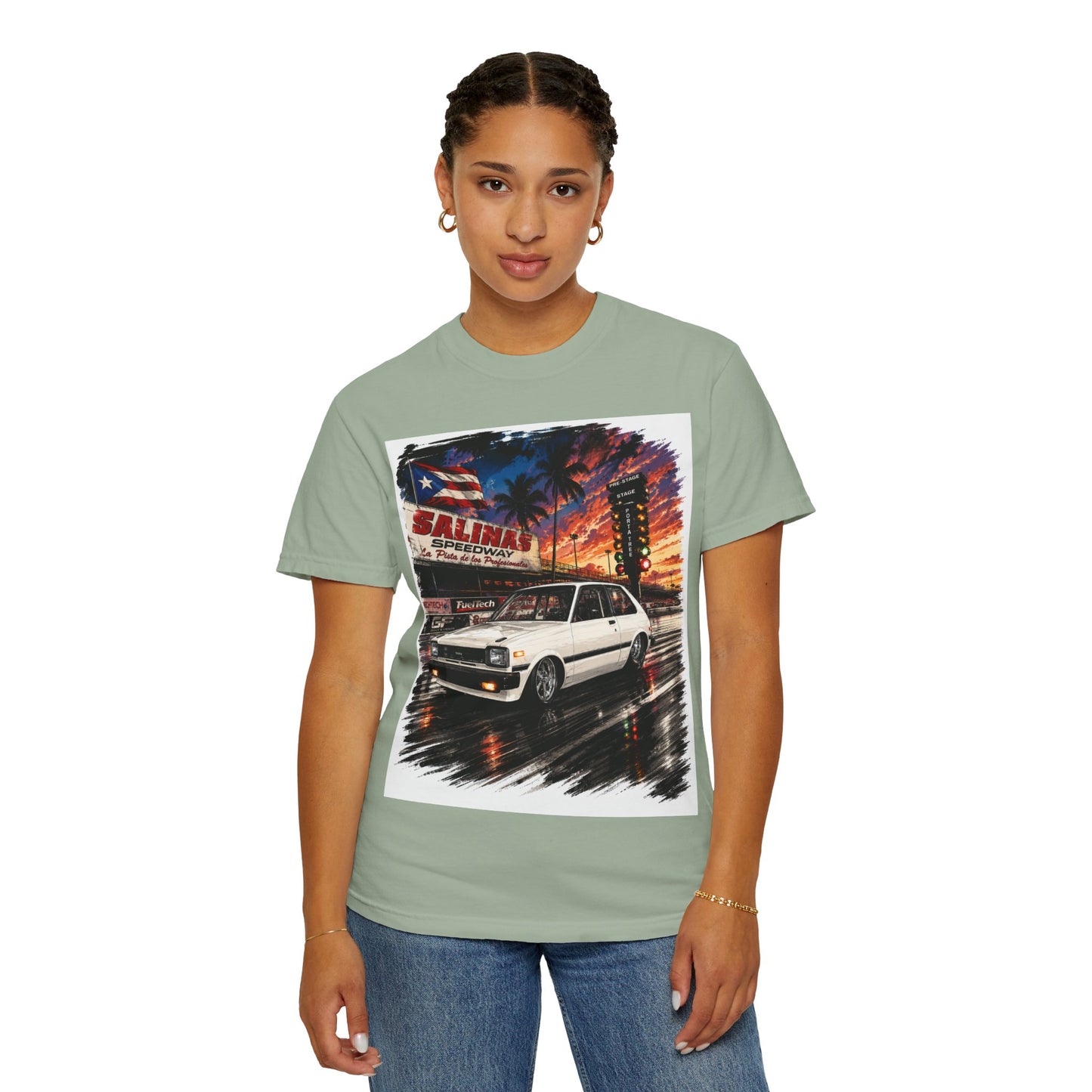 Vintage Starlet Drag T-Shirt — Puerto Rico Sunset Drag Graphic