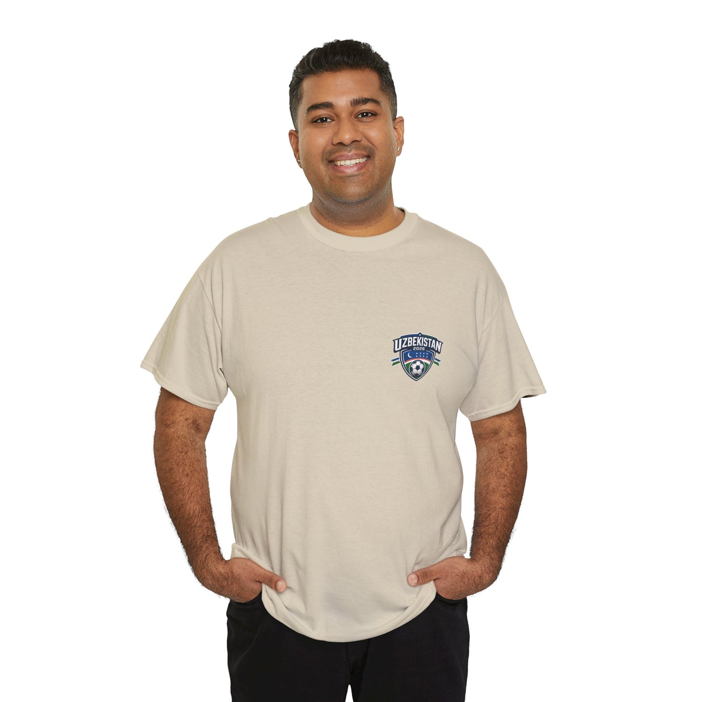 Uzbekistan 2026 FIFA World Cup Fan Edition – Front Crest & Championship Back Graphic T‑Shirt