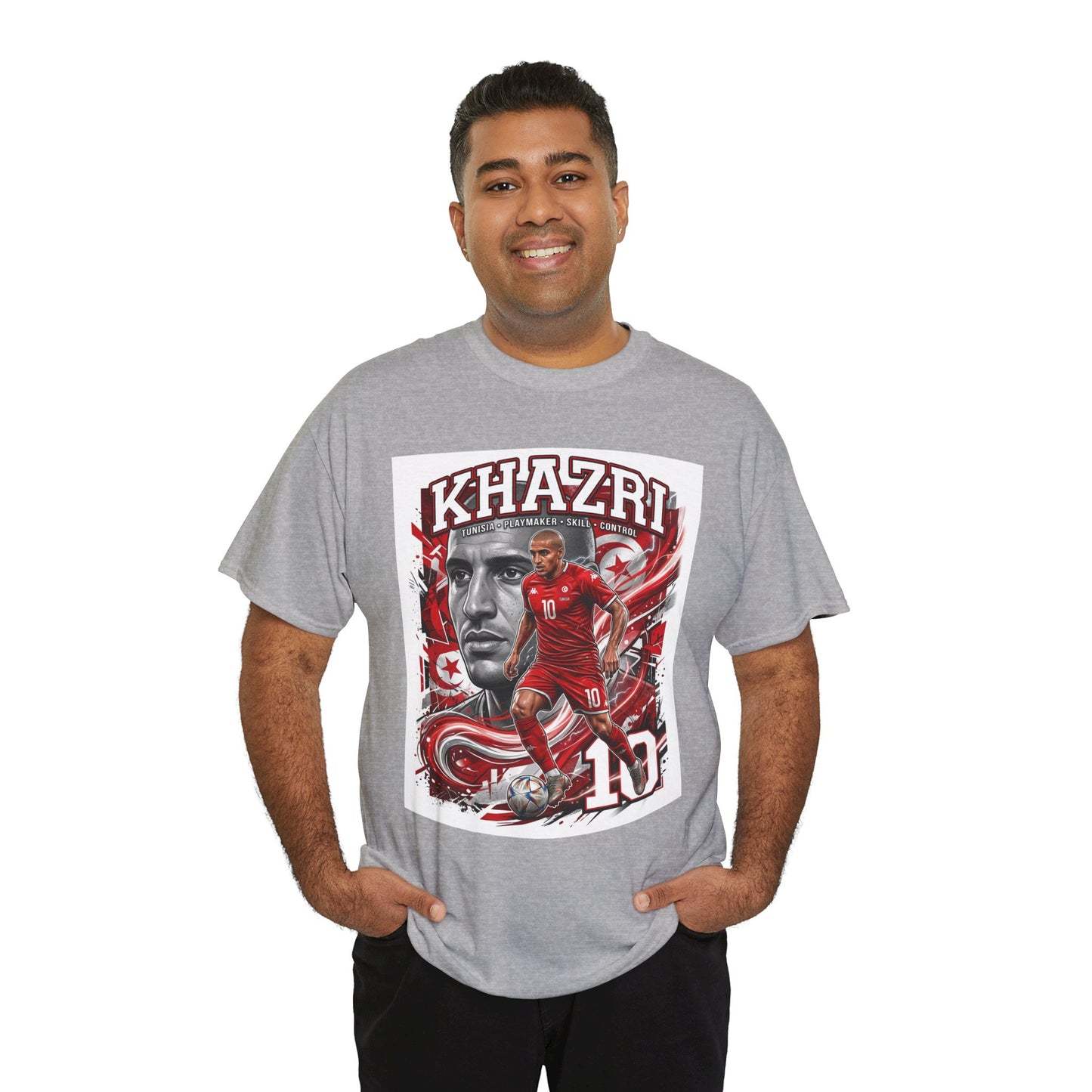 Khazri #10 – Tunisia’s Master Playmaker T-Shirt