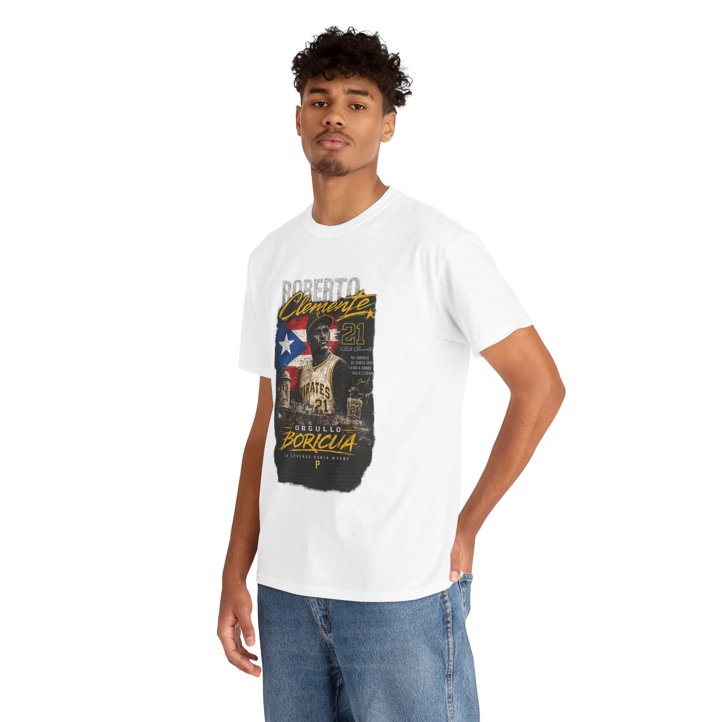 Roberto Clemente Puerto Rico Tribute T-Shirt