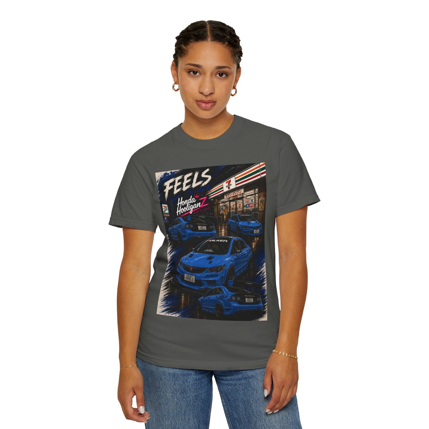 Feels Midnight Racing T-Shirt — Neon JDM Car Scene Shirt