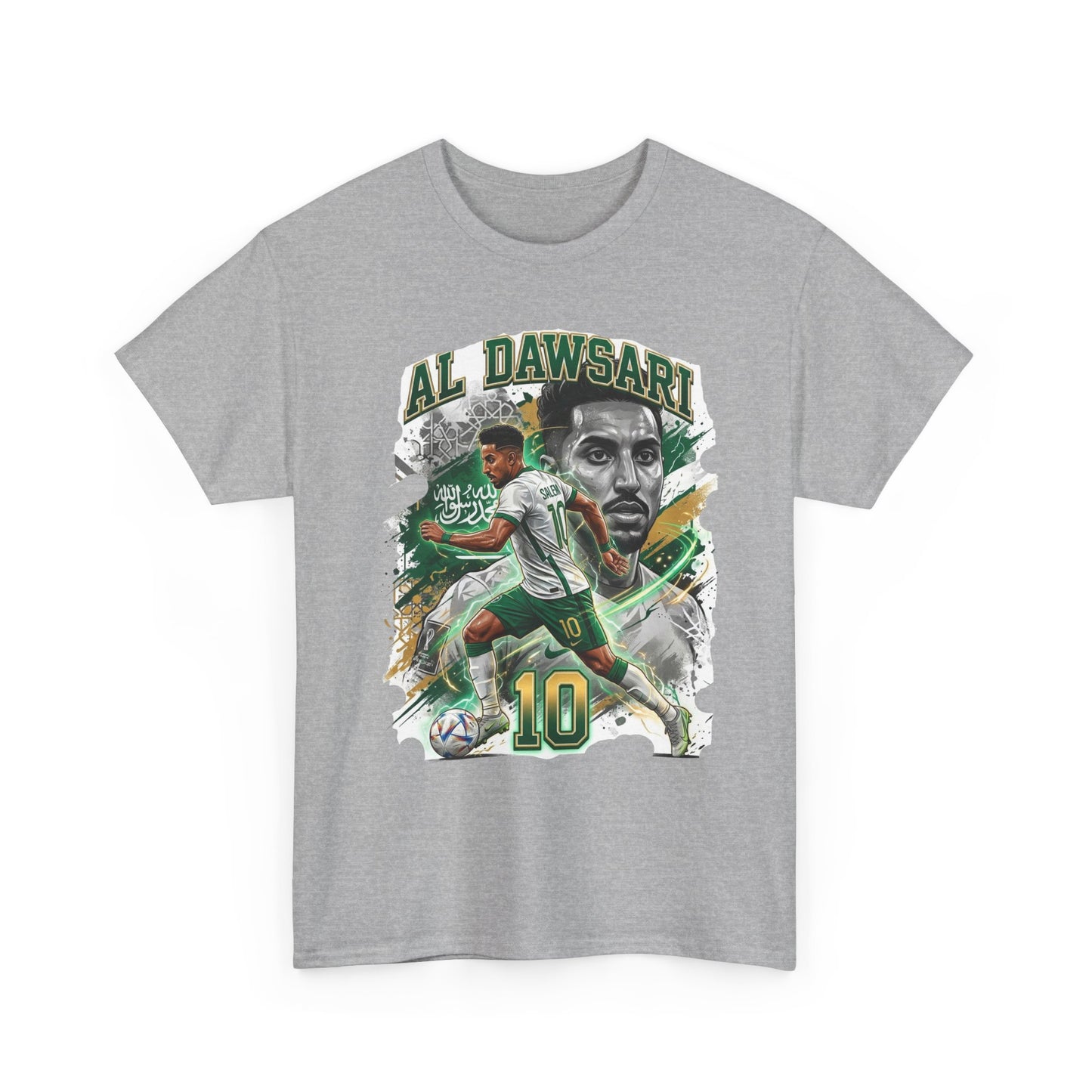 Al Dawsari #10 – Saudi Arabia Football Star T-Shirt