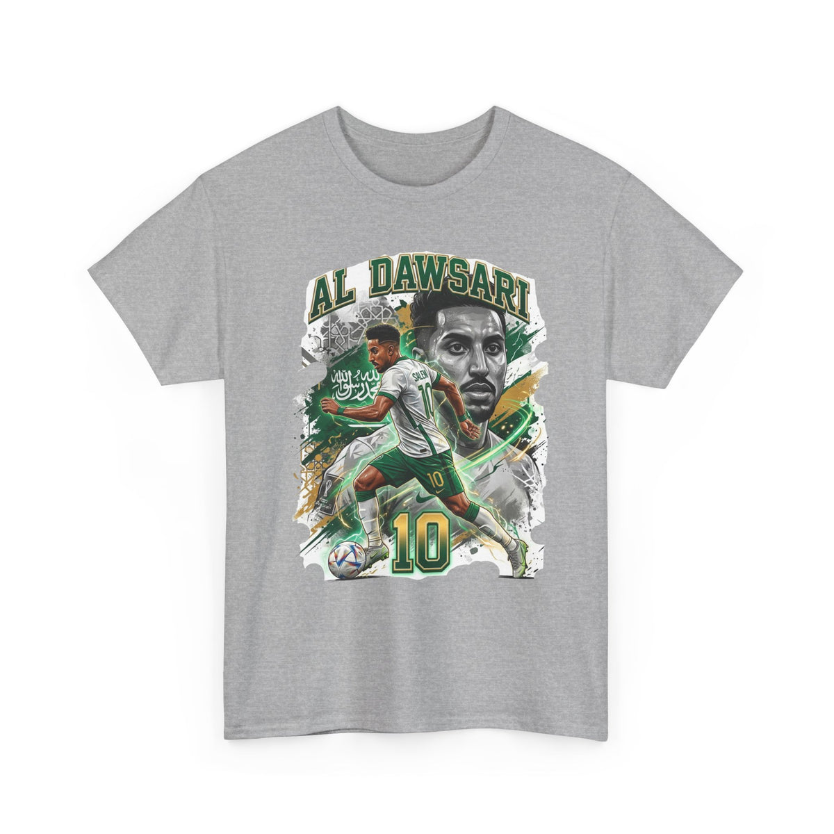 Al Dawsari #10 – Saudi Arabia Football Star T-Shirt