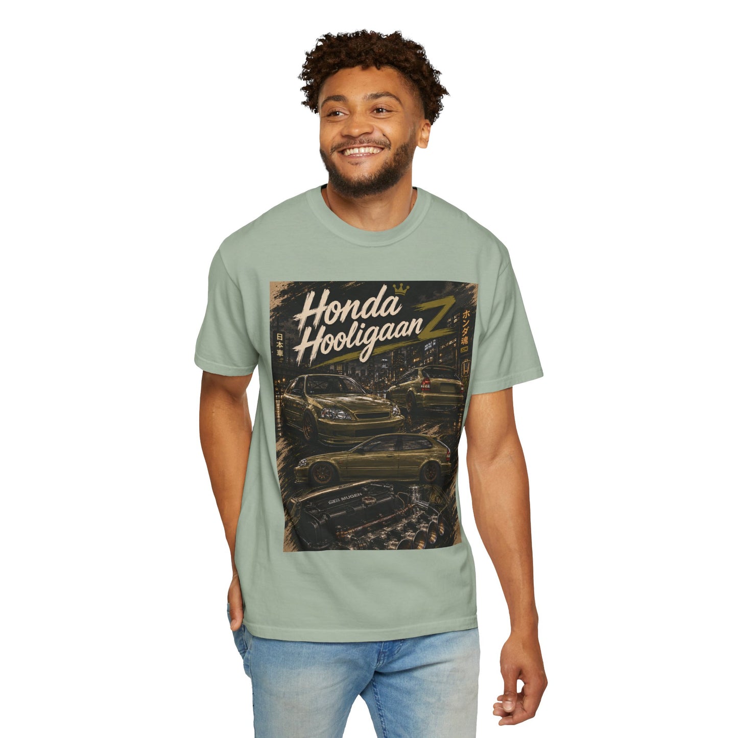 Honda HooliganZ Tee — Vintage Night Street Racing Graphic T-Shirt