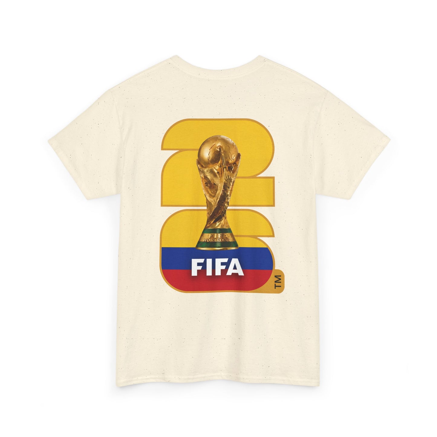 Colombia 2026 FIFA World Cup Fan Edition – Front & Back Premium Soccer T-Shirt