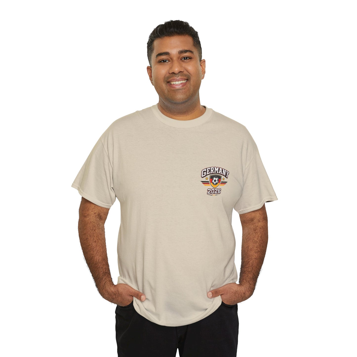 Germany 2026 FIFA World Cup Fan Edition – Front Crest & Championship Back Graphi T-Shirt