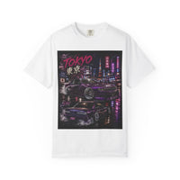 Tokyo Nightstreet Car T-Shirt — Neon JDM Retro Racing Tee