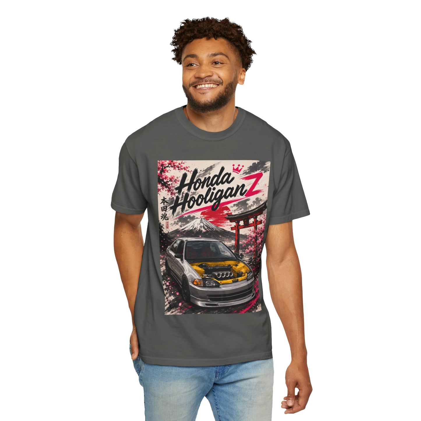 Honda HooliganZ T‑Shirt — JDM Retro Car Graphic Tee