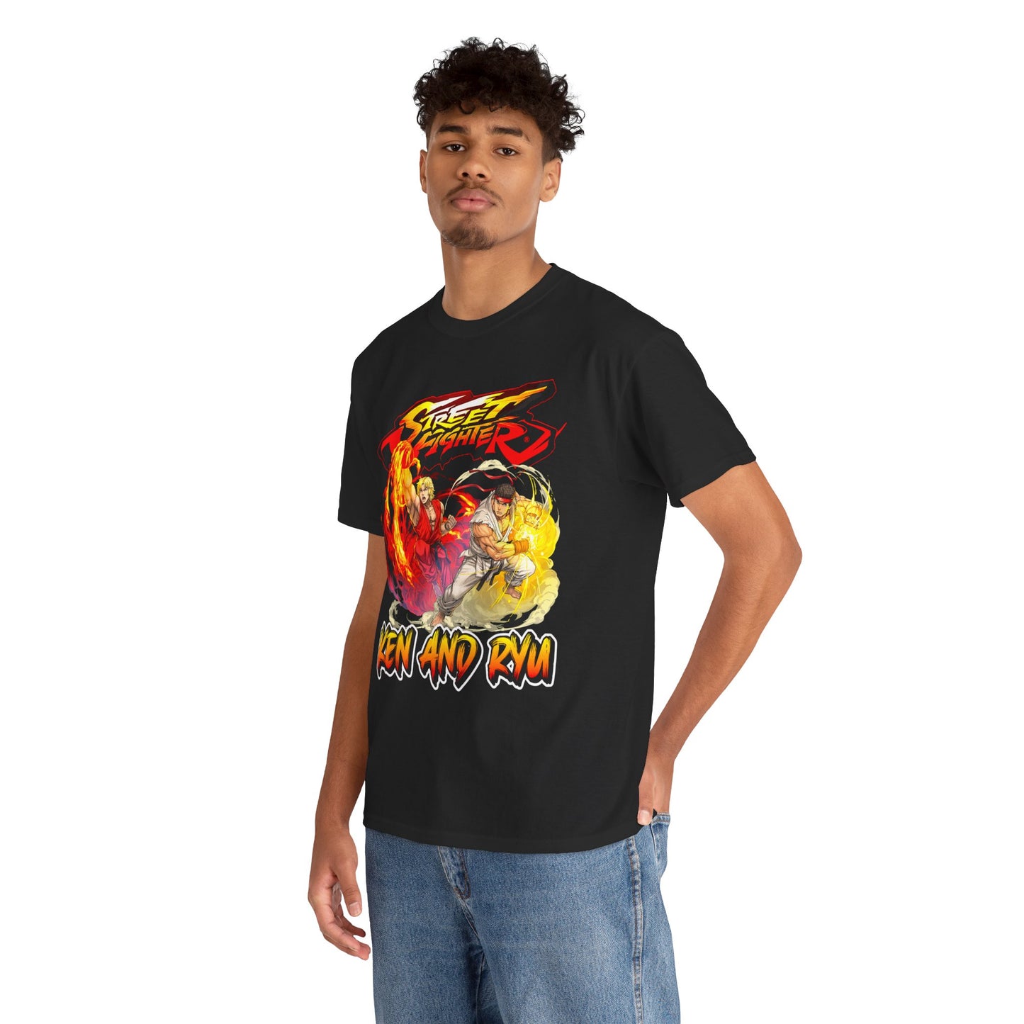 Street Fighter Ken and Ryu Combat T-shirt