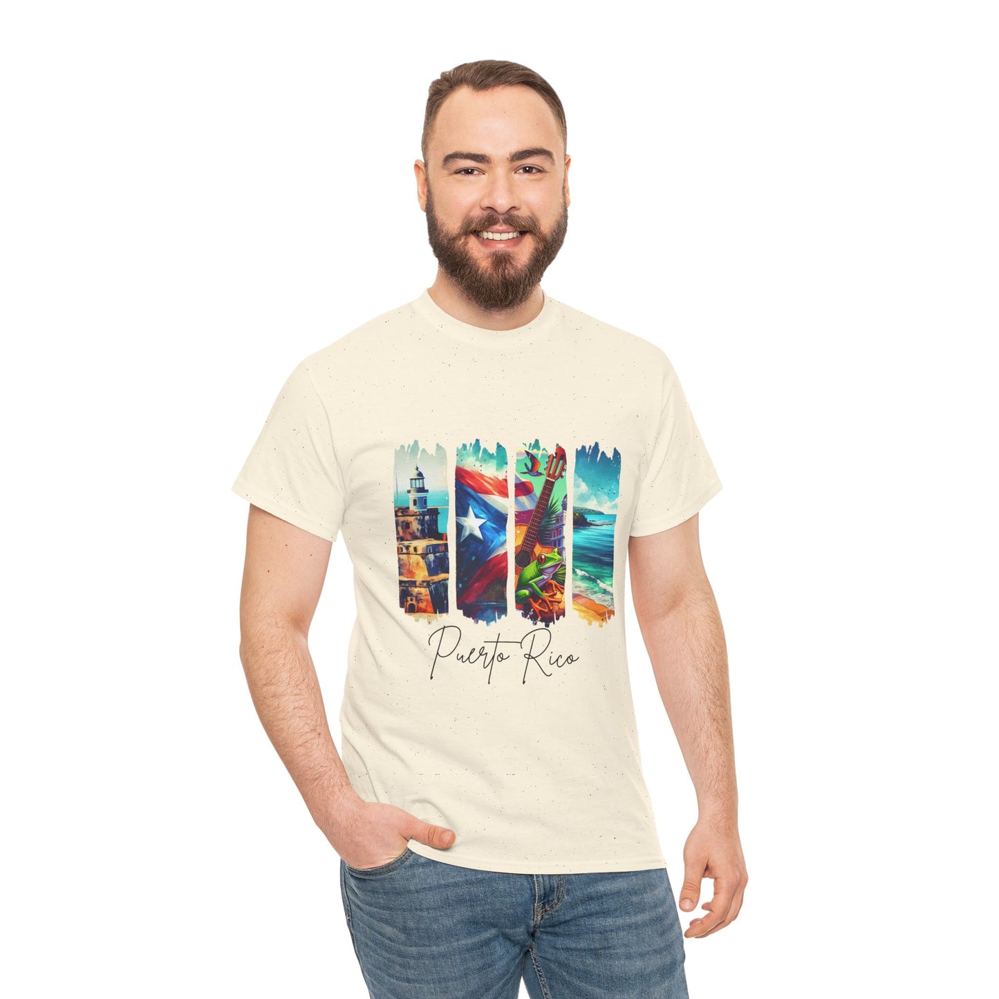 Puerto Rico Paradise T-Shirt — Island Postcard Watercolor Tee