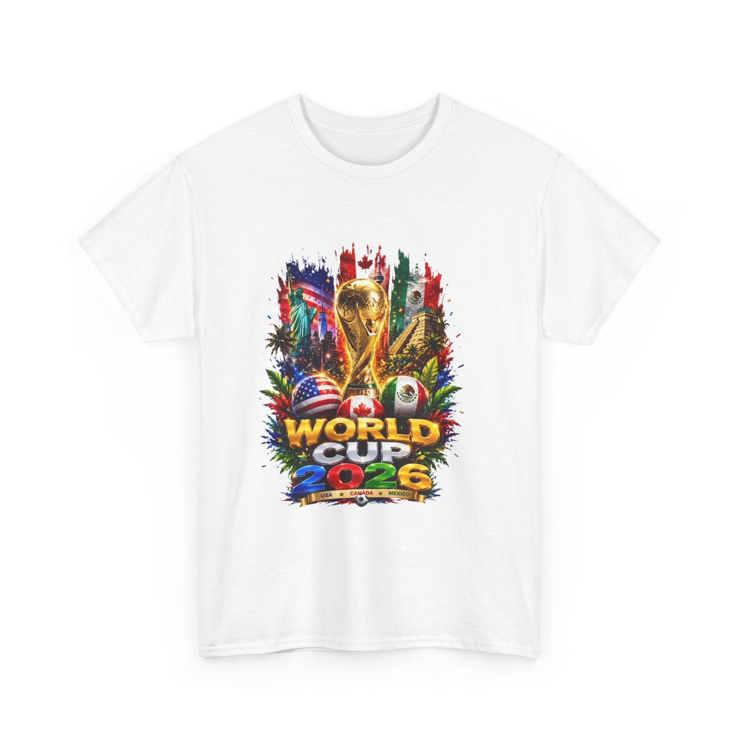 World Cup 2026: Three Nations, One Championship T-Shirt
