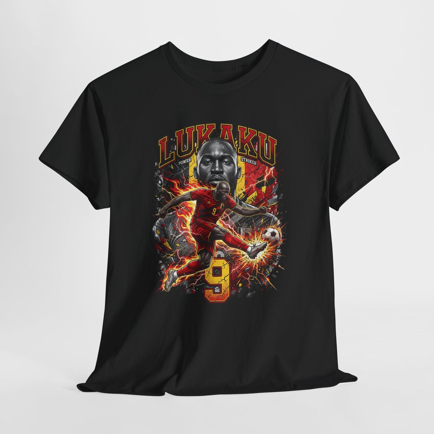 Lukaku #9 – Belgian Powerhouse T-Shirt
