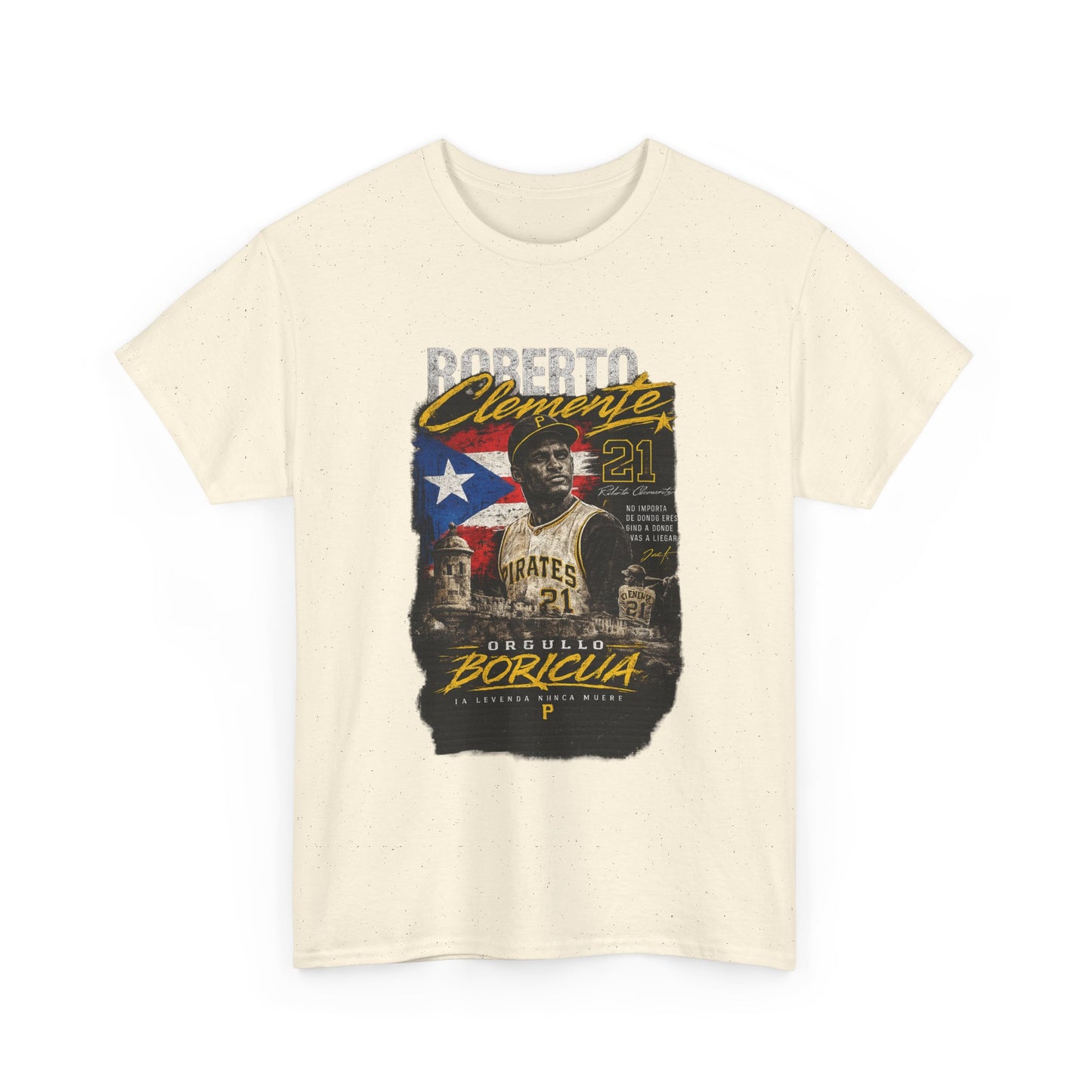 Roberto Clemente Puerto Rico Tribute T-Shirt