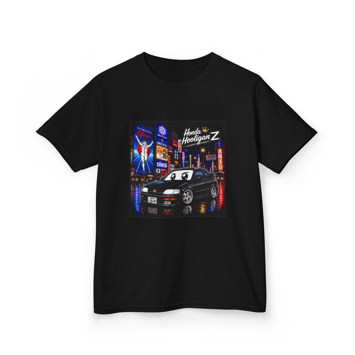 Kids Tee — Neon Night CRX Graphic