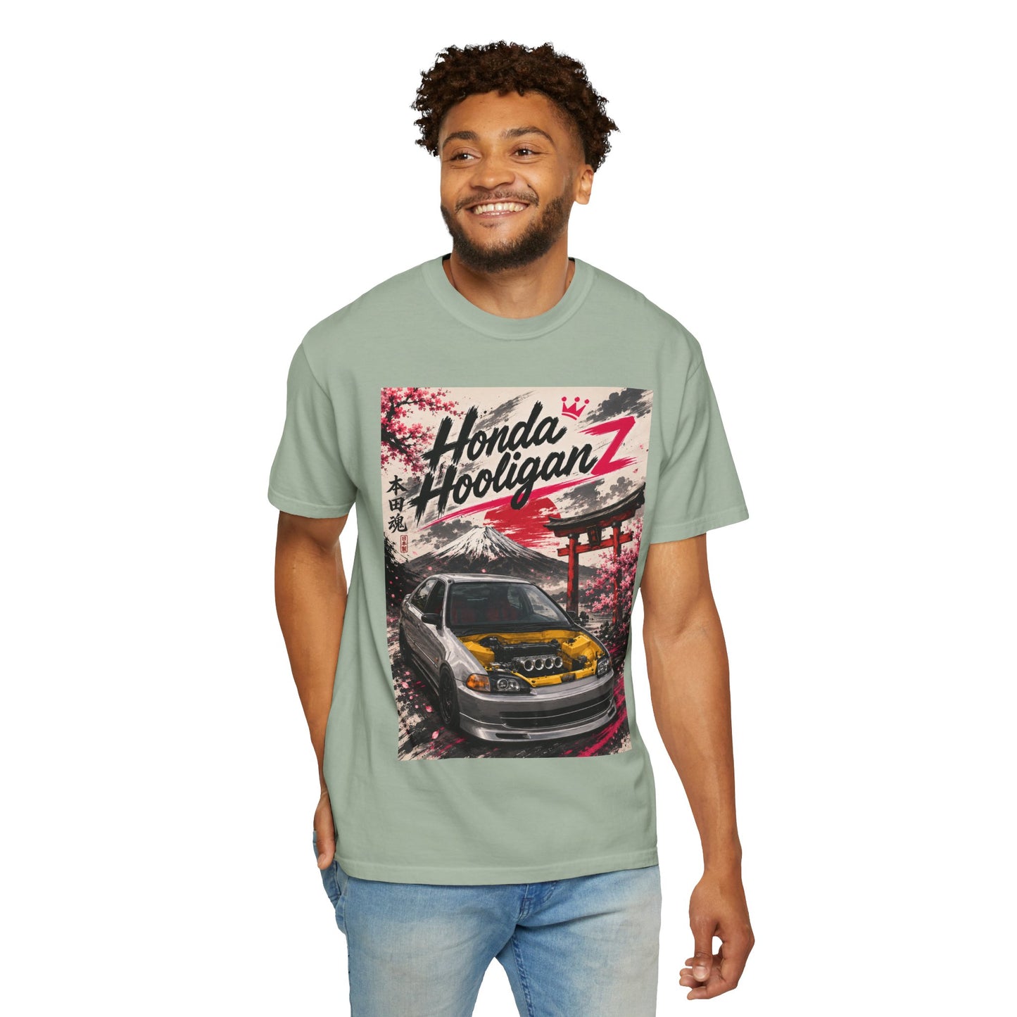 Honda HooliganZ T‑Shirt — JDM Retro Car Graphic Tee