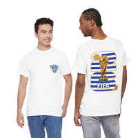 Uruguay 2026 FIFA World Cup Fan Edition – Front Crest & Championship Back Graphic T-Shirt