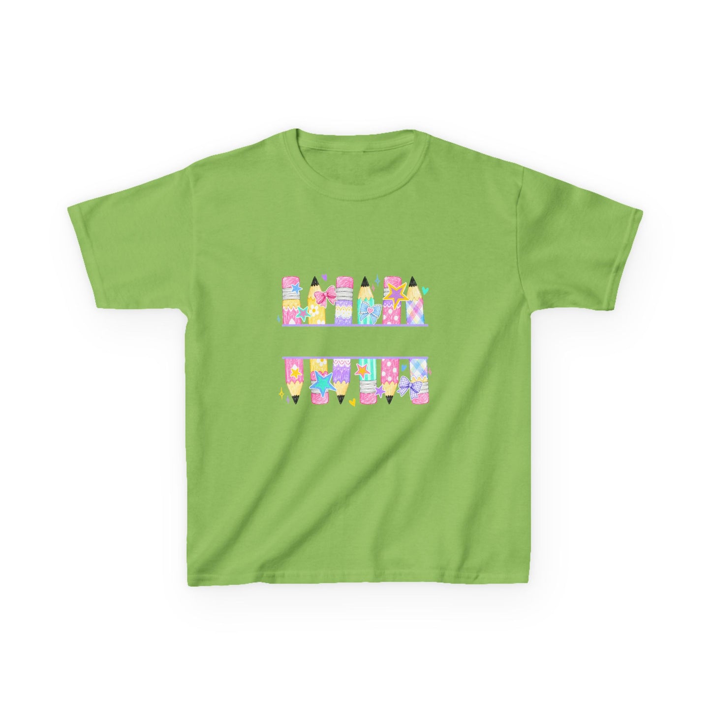 Colorful Pencil Magic Kids School T-Shirt – Cute Back to School Design