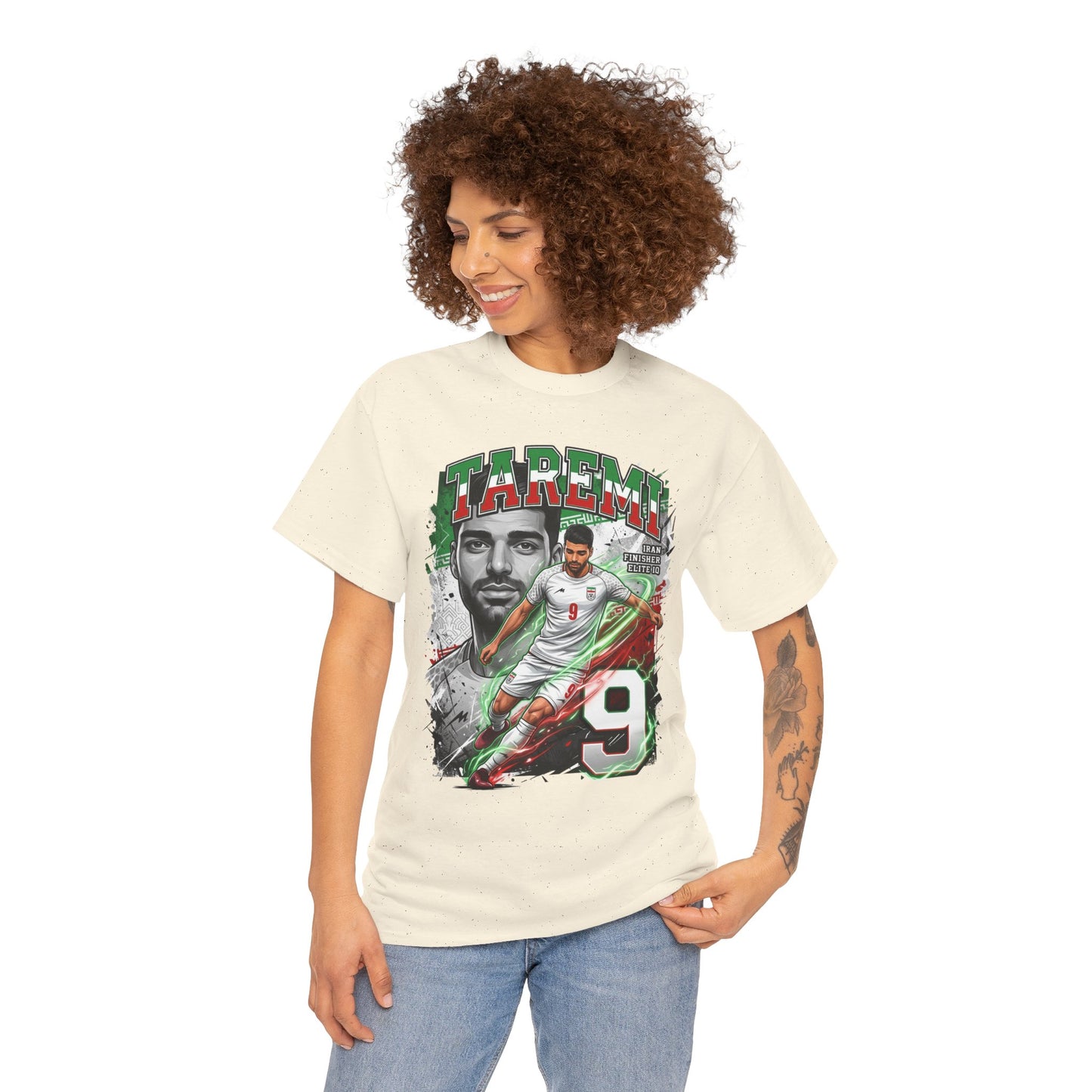 Taremi #9 – Persian Precision T-Shirt