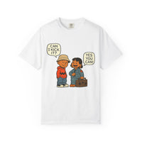 Can I Kick It? Hip-Hop Cartoon Tribute T-Shirt | 90s Old School Rap Inspired Design