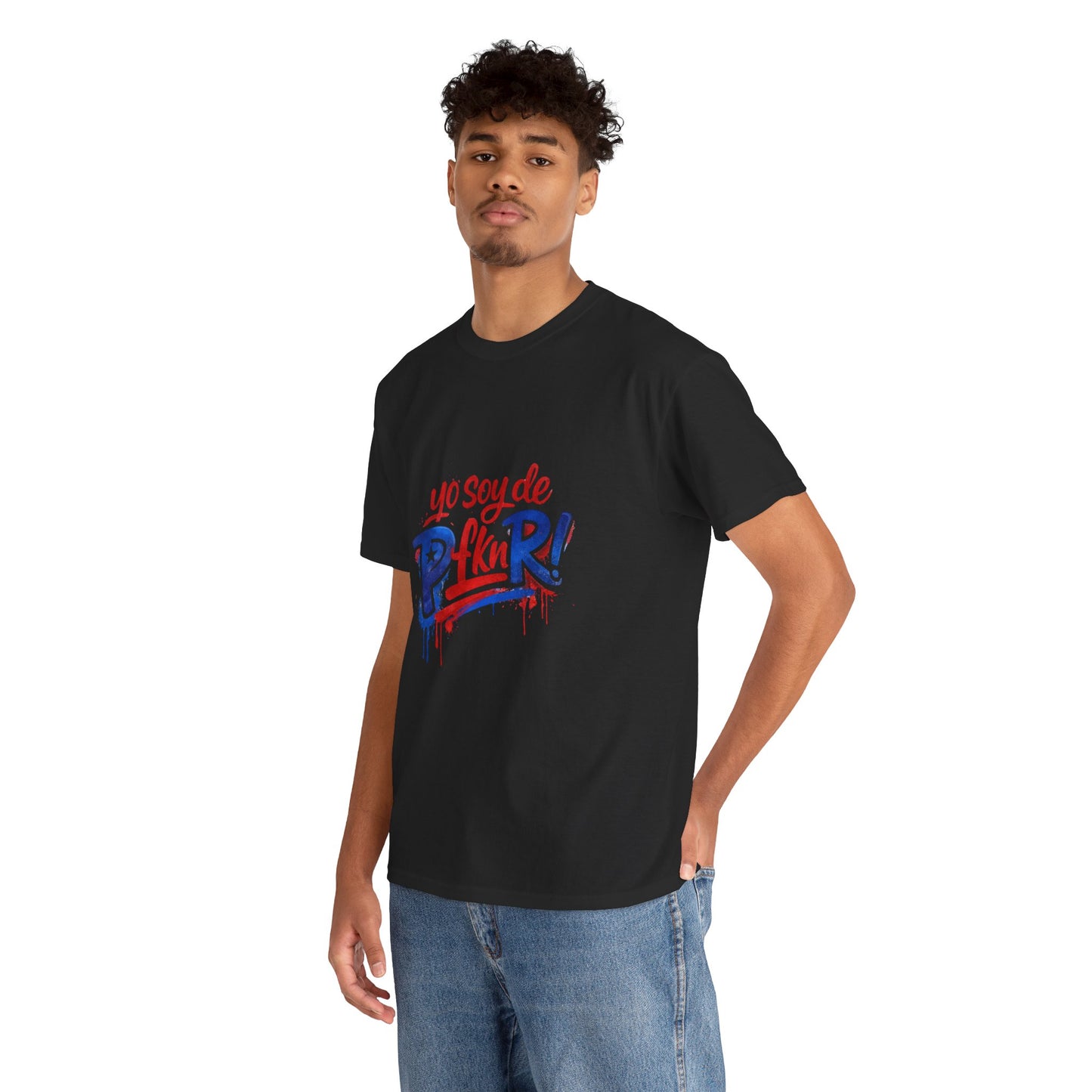Yo Soy de P fkn R! Puerto Rico Graffiti Tee