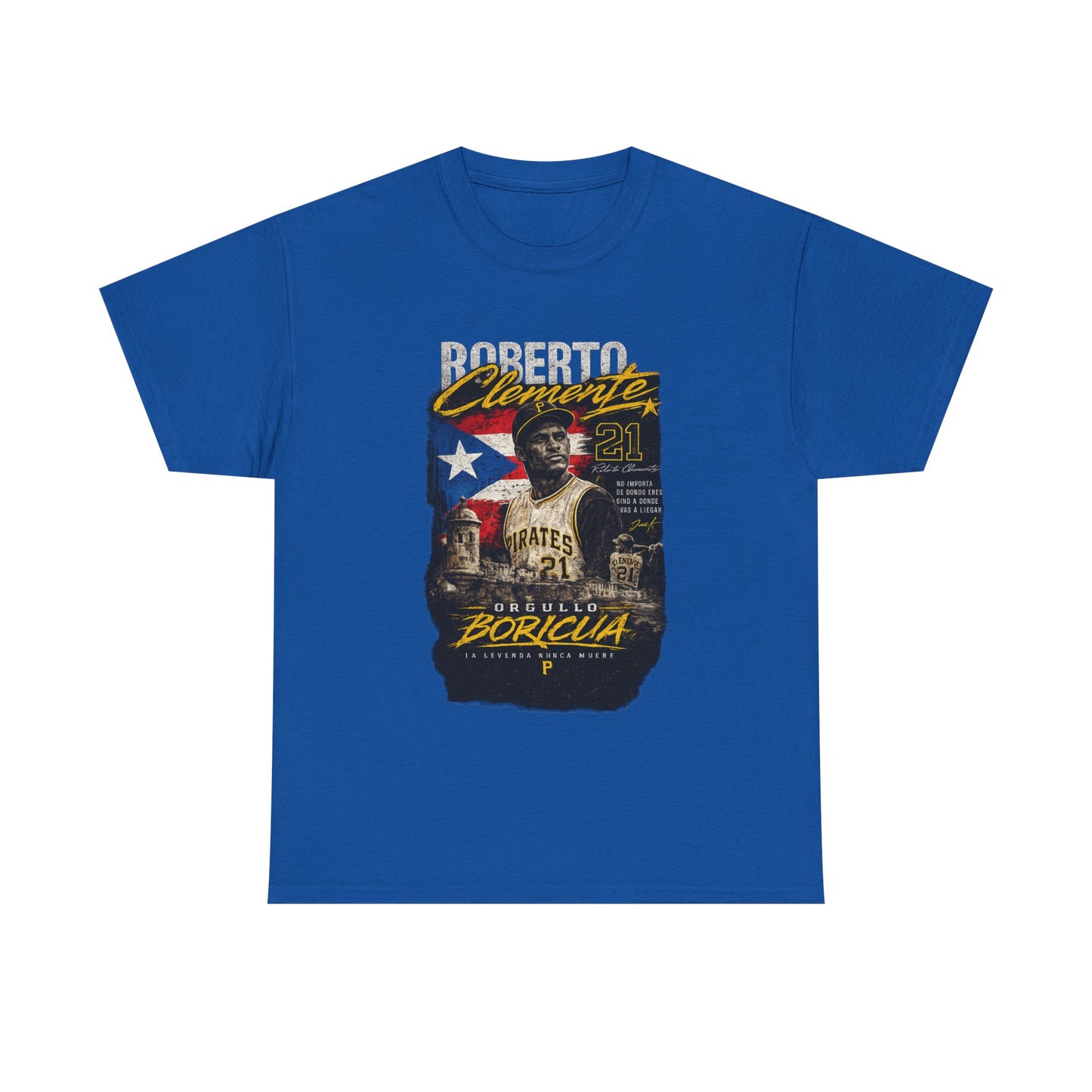 Roberto Clemente Puerto Rico Tribute T-Shirt