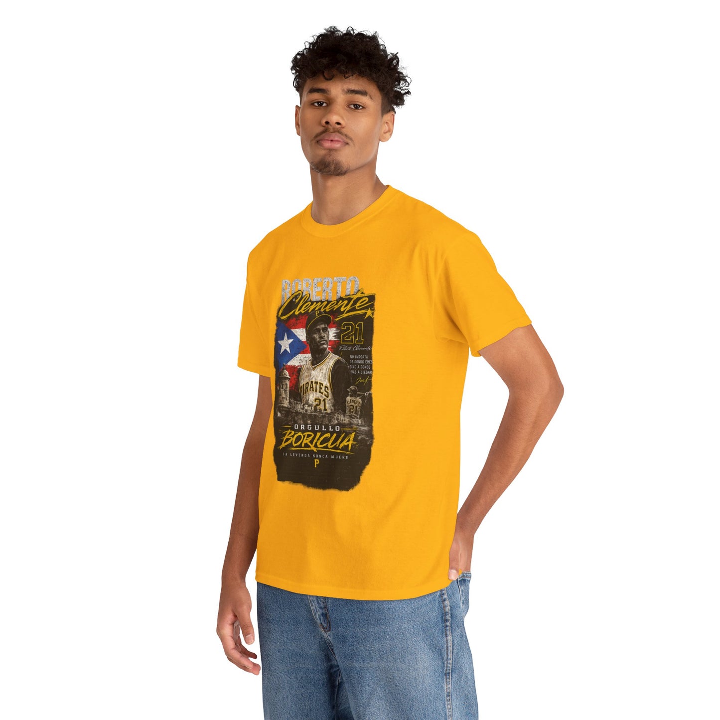 Roberto Clemente Puerto Rico Tribute T-Shirt