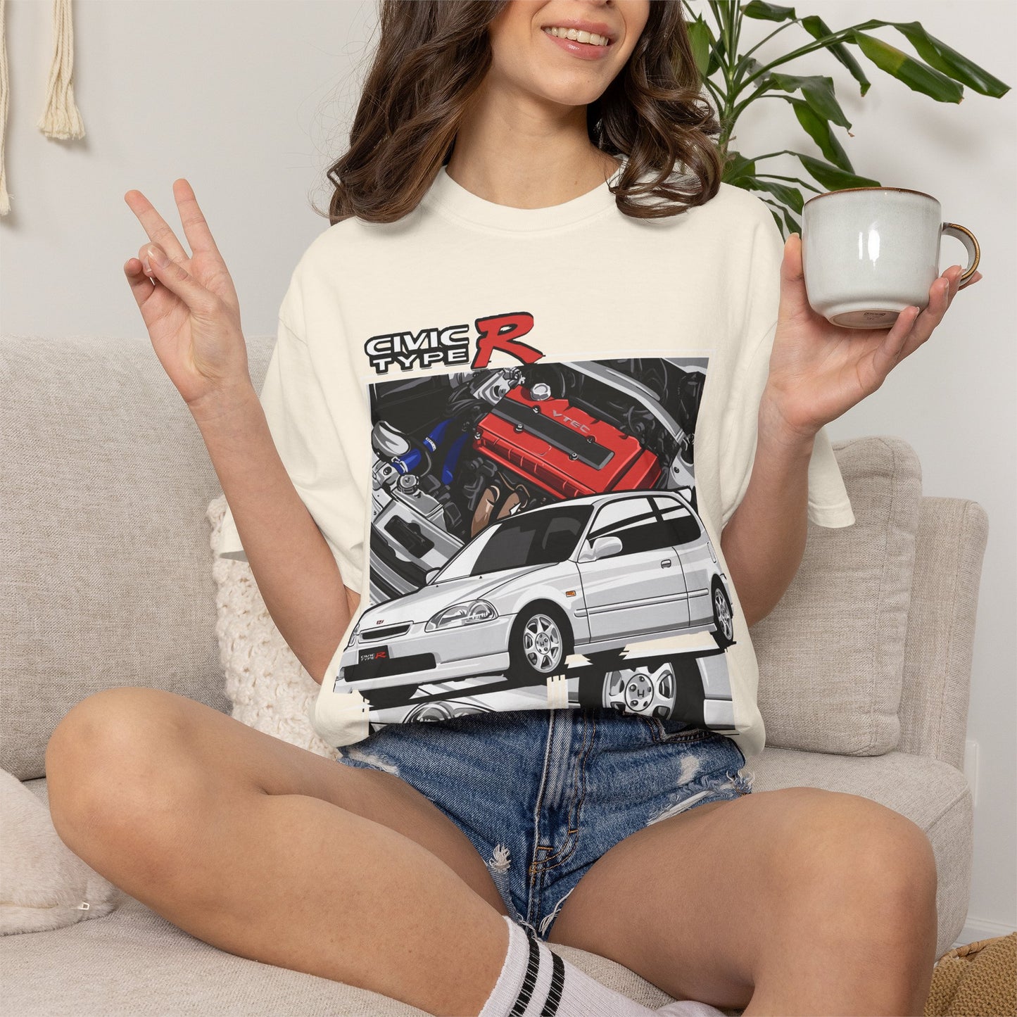 Honda HooliganZ: EK9 Type R Legacy T‑Shirt