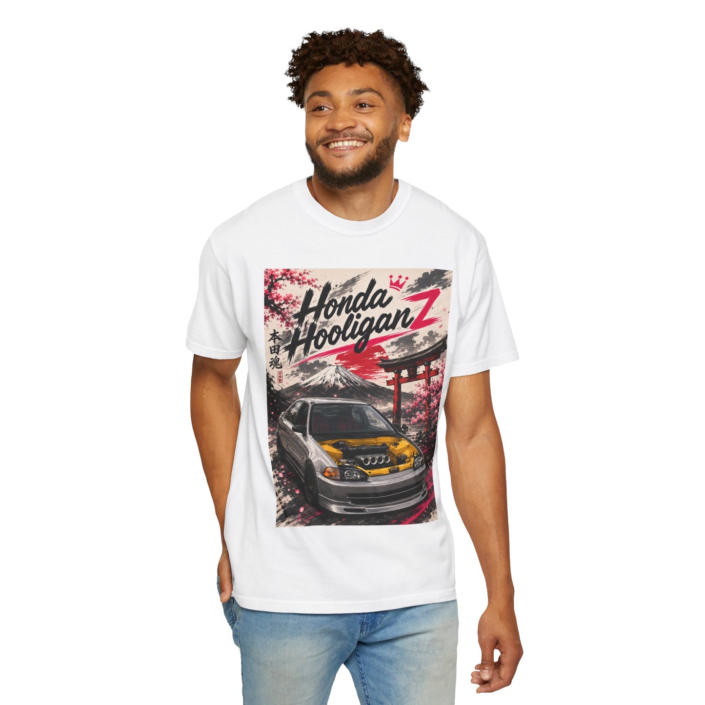Honda HooliganZ T‑Shirt — JDM Retro Car Graphic Tee