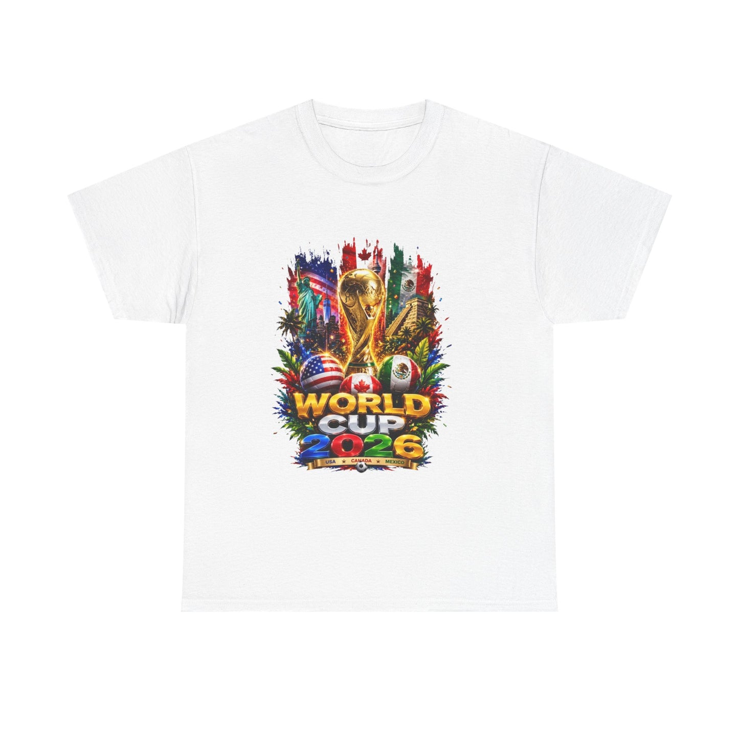 World Cup 2026: Three Nations, One Championship T-Shirt