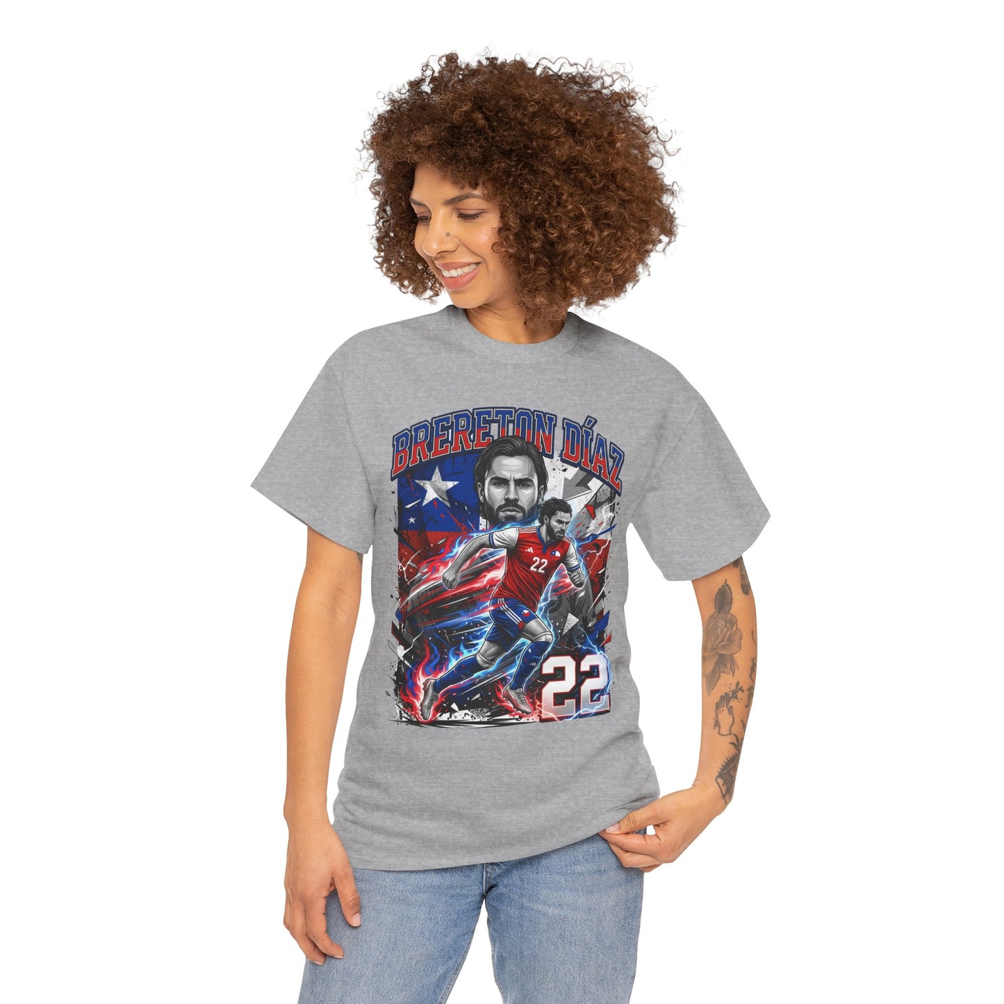 Brereton Díaz #22 – Chilean Warrior T-Shirt