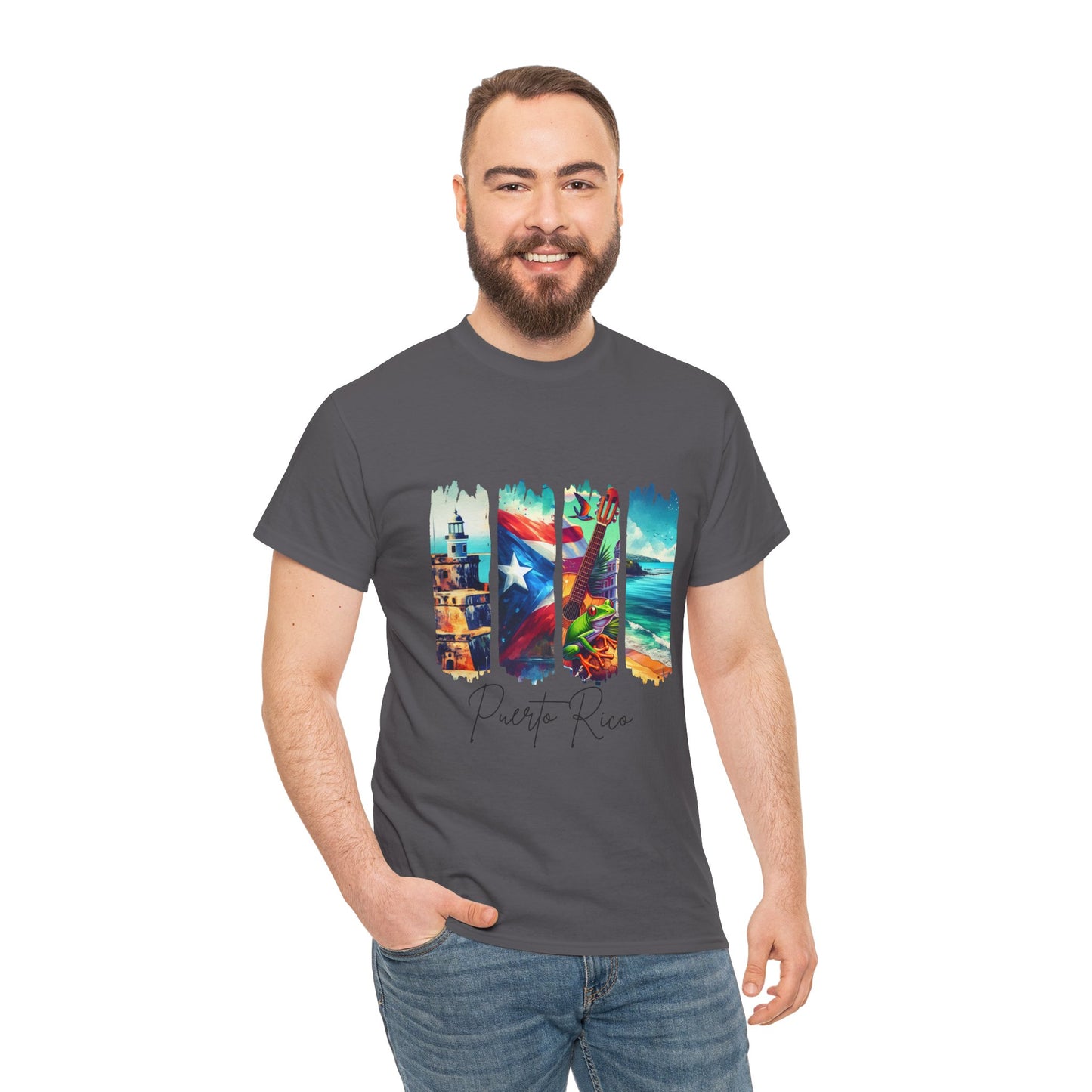 Puerto Rico Paradise T-Shirt — Island Postcard Watercolor Tee