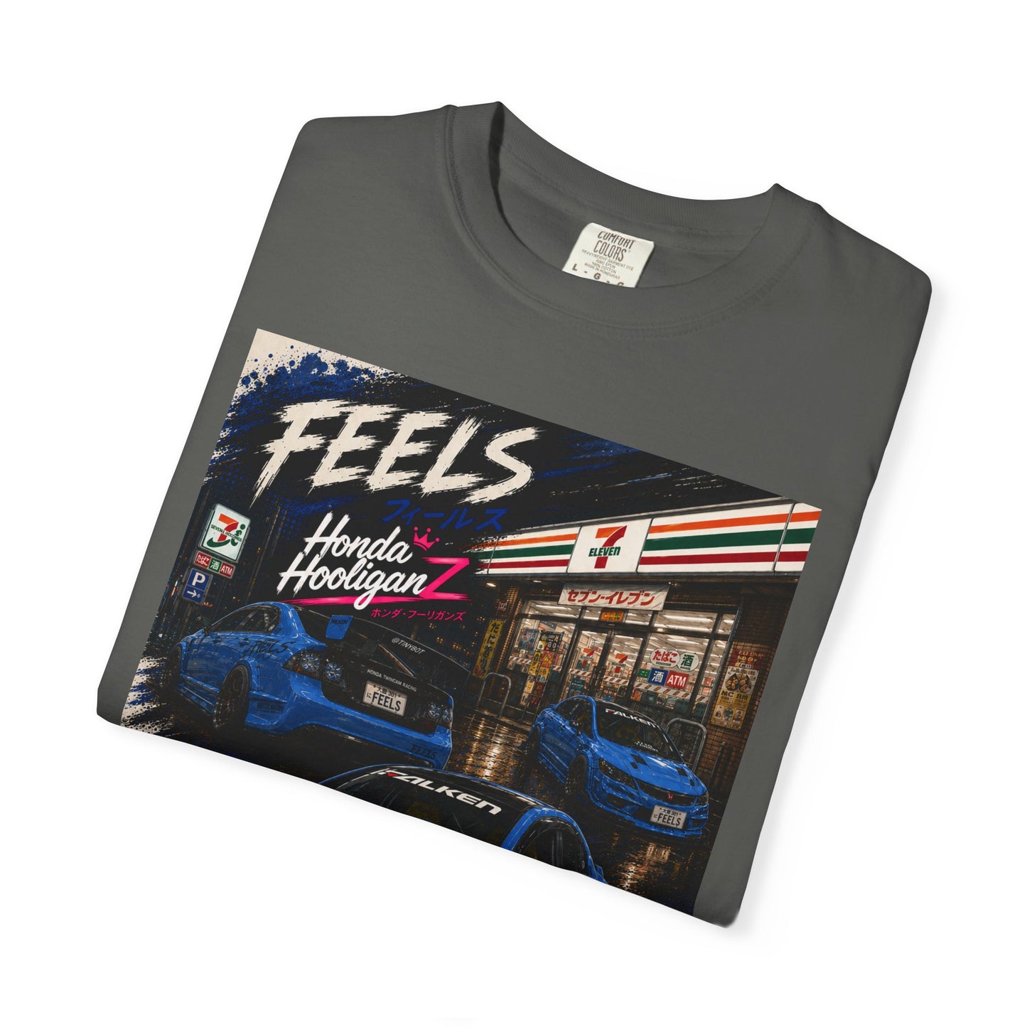 Feels Midnight Racing T-Shirt — Neon JDM Car Scene Shirt