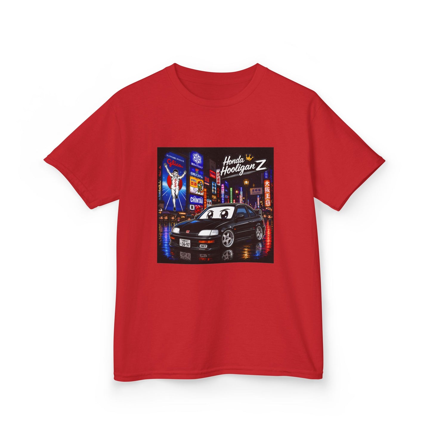 Kids Tee — Neon Night CRX Graphic