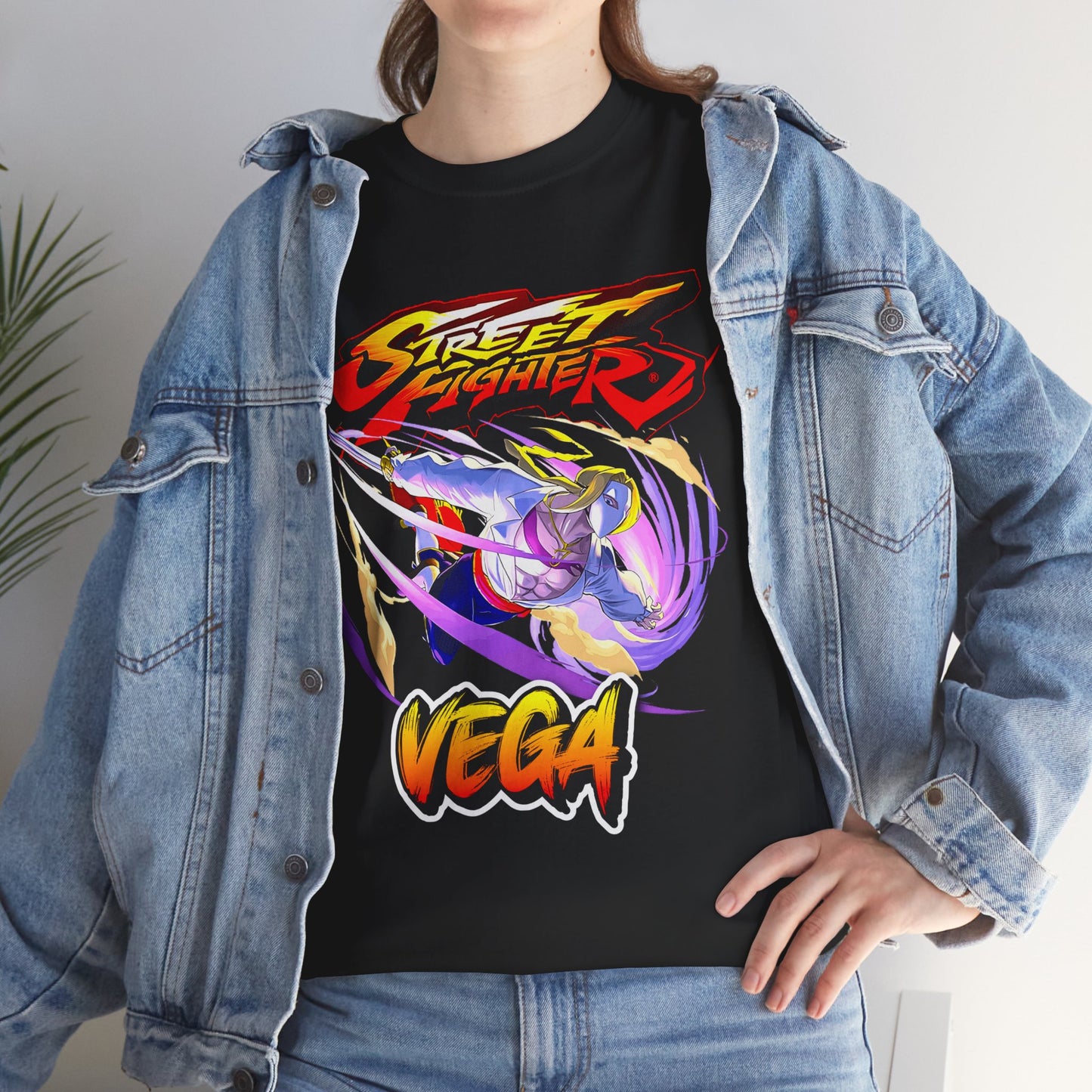Street Fighter Vega Graphic T-shirt