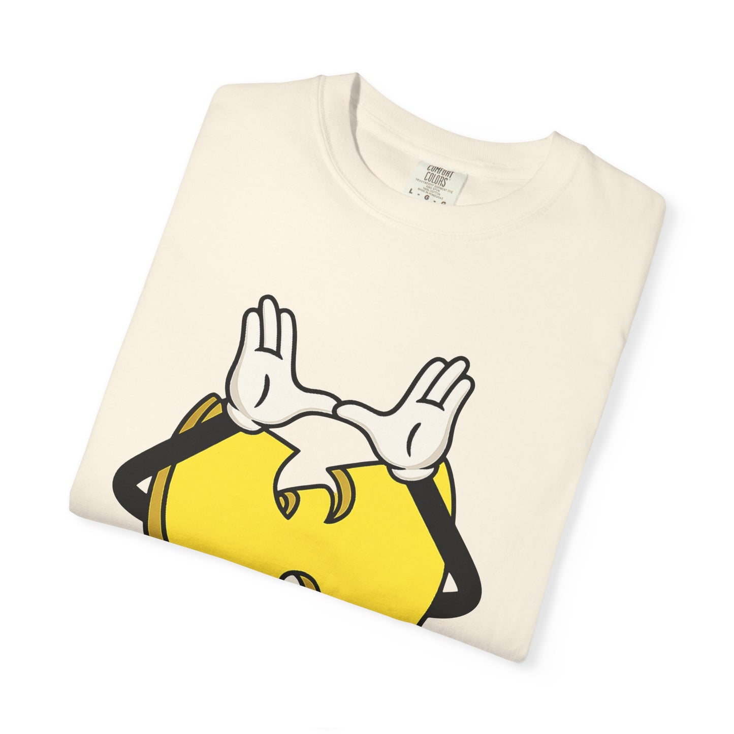 Wu-Tang Clan Inspired Cartoon "W" Hand Sign Graphic Tee
